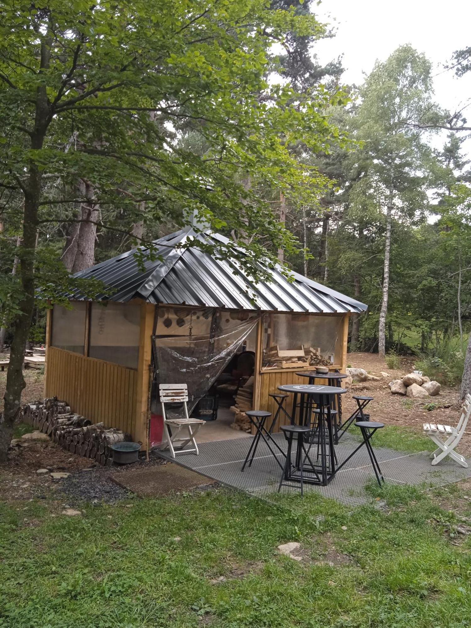 Chalet Hibou 1 Couchage En 140 Domaine De La Mamounette Champclause Exterior foto