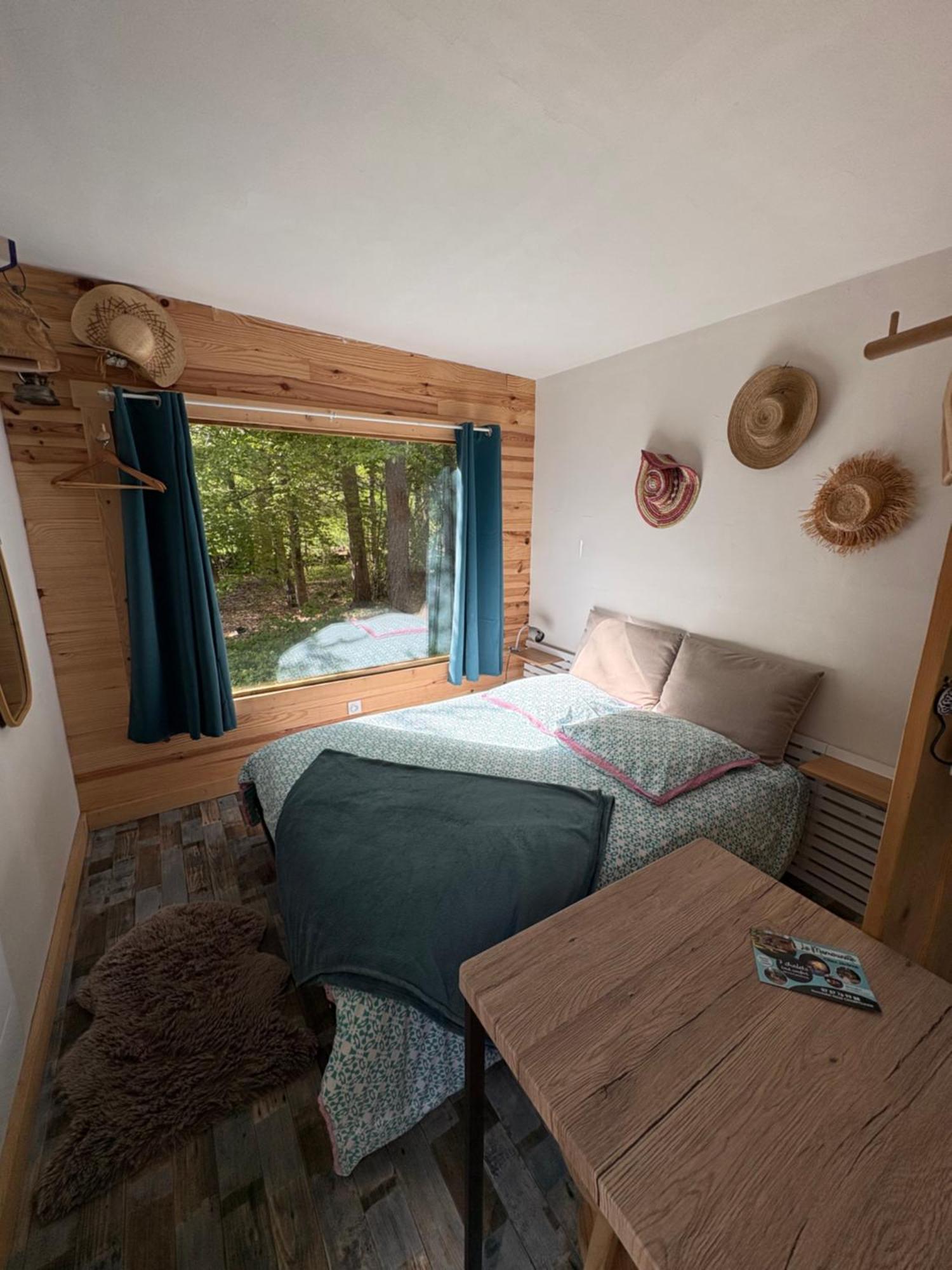 Chalet Hibou 1 Couchage En 140 Domaine De La Mamounette Champclause Exterior foto